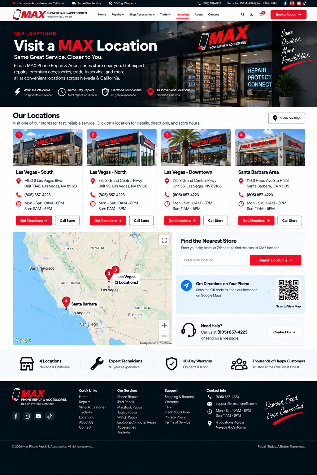 MAX Las Vegas – Downtown device illustration from the supplied design