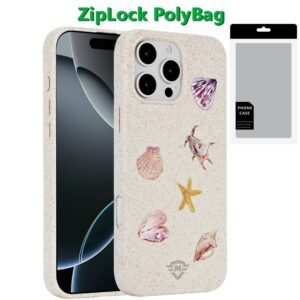 [PolyBag] For iPhone 16 Pro 6.3 inch Bio-Degradable Case - Shell Design