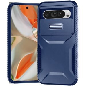 For Google Pixel 10 Pro XL Ultimate U Design Hybrid with Camera Window Covering - Dark Blue